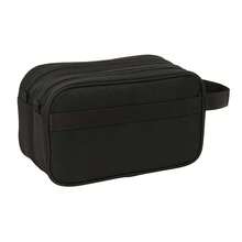 | Double Necessaire Real Betis Balompié Adaptable To Trolley, 2 Compartments With Zipper, Side Hand Strap, School Organizer For Back To School, Green - Adaptasi (3) - View 3