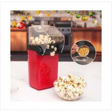 Automatic Home Popcorn Maker – Oil-Free, Healthy. Mini Electric Machine For Children To Make Their Own Popcorn. - Standard - View 2