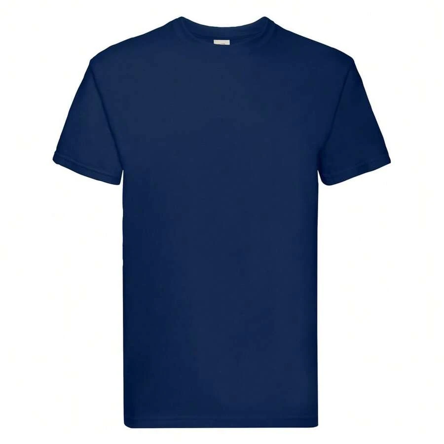 Fruit Of The Loom Mens Super Premium T-Shirt - Navy - View 1