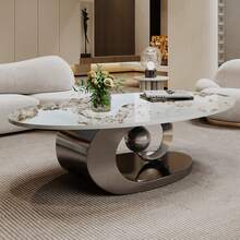 (Grey With Marble Top Table, Leg-a)