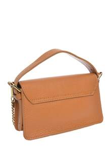 Anna Luchini Women Crossbody - 駝色 - 查看 3