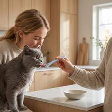 Silicone Pet Food Spoon, Suitable For Dog And Cat Wet Canned Food, Pet Feeding Spoon, Reusable, Multiple Colors Available, Suitable For Small And Medium-Sized Dog And Cat Canned Food, Cleaning Pet Food Utensils - Spoon - View 2