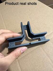 1/2pcs T-Shaped Wooden Board Connecting Angle Bracket, Thickened, 90-Degree Right Angle Fixing, Solid Wood Furniture Reinforcement Additions, Easy To Install And Loosen-Proof - Multicolor - View 7