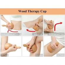 Wooden Massage Tools, Leg, Shoulder, And Neck Massage Tools, Facial And Back Massage Tools, Multifunctional Massage For Different Parts Of The Body, Suitable For Family Use, Can Be Used As Holiday Gifts For Family, Friends, Classmates, And Parents - View 6
