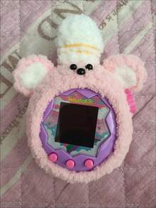 Protective Case For Tama/Gotchi Pix Electronic Pet, Cartoon Electronic Pet Game Console Silicone Protective Case (Protective Case Only, Electronic Pet Console Not Included) - Multicolor - View 10