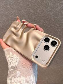 Casing Ponsel Motif Gelombang 3D Emas Matte Kompatibel dengan iPhone 17 Pro Max/17 Pro/17/16 Pro Max/16/16 Pro/16 Plus/15/15 Pro Max/15 Pro/15 Plus/11/12/13/14 Pro Max/12 Pro/12 Pro Max/13 Pro/13 Pro Max/14 Pro/14 Pro Max/14 Plus Soft Shell - emas mewah - View 3