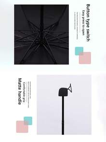 Butterfly Lace Edge Black Parasol, Dual-Use For Sun And Rain, UV Protection Sun Umbrella With Vintage Lace Trim, Lightweight And Compact, Suitable For Beach, Travel, Daily Commute, Outdoor Walks, Perfect For Women, Girls, Ladies, Great Father's Day Gift, Independence Day Essential, Graduation Season Essential, Summer Accessory - Multicolor - View 8