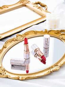 1pc Magic Mirror Mirror Mirror Who Is The Most Beautiful Person In The World~ Cosmetic Tray Hotel Decoration Vintage Mirror French Ins Home Photo Prop Bar Tea Tray - Multicolor - View 5