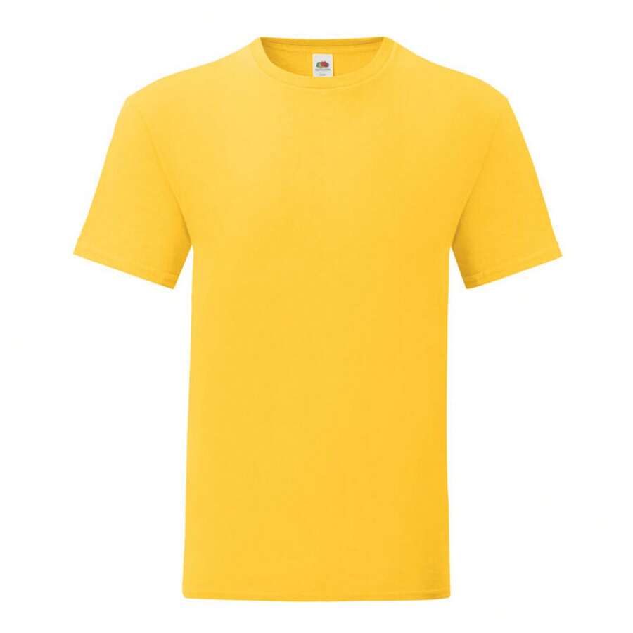 Fruit Of The Loom Mens Iconic 150 T-Shirt - Sunflower - View 1
