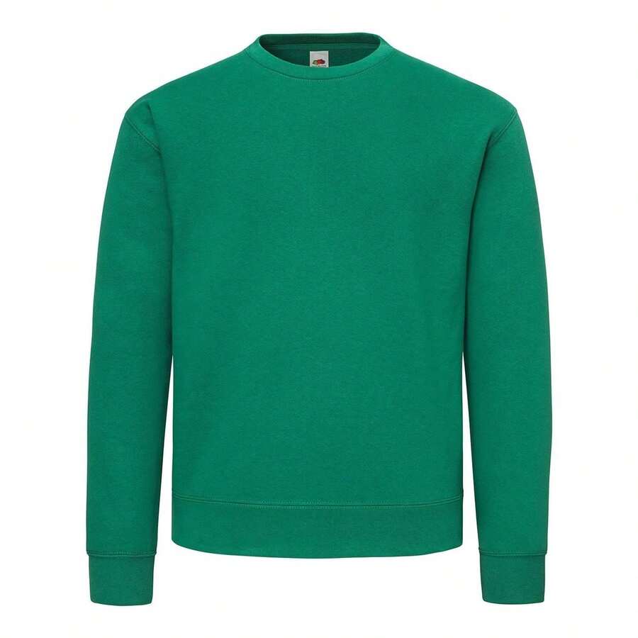 Fruit Of The Loom Unisex Adult Supercotton Sweatshirt - College Green - View 1