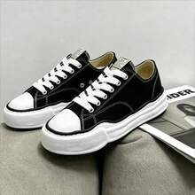 Pantofi casual pentru femei 2026MMY, adidași sport clasici versatili, cu design ușor, cu șiret, vârful rotund, respirabili, anti-alunecare și rezistenți la uzură - Negru - Vizualizare 4