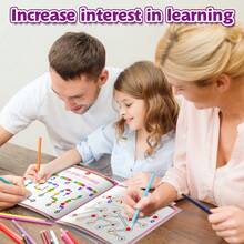 English Children's Educational Game Book Set, Fun Puzzle Activity Book, Improves Logical Thinking, Concentration, Memory And Hand-Eye Coordination - English Educational Puzzle Books for Children - View 12