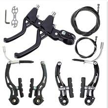 Complete Bicycle V Brake Calipers For Mountain Bike – Aluminum Alloy Brake Calipers, Levers, Cables And Mounting Tools - Multicolor - View 3