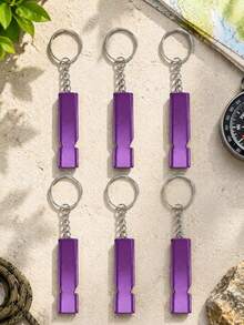 [Customized] Outdoor Functional Style Survival Whistle Keychain, High Decibel Dual-Tube Design, Customizable Name, Portable Hanging Clip, Camping Hiking Hunting Emergency Rescue, Referee Cheerleading Sports Training, Multi-Functional Portable Tool, Birthday Easter Personalized Gift, Unisex Suitable For Outdoor Adventure Backpack Key Ring Car Key Attachment, Loud Reminder Positioning, Rescue Backup, Student Sports Meet Command, Portable Space-Saving, Customized Name Identification Easy To Distinguish, Lightweight Durable Daily Commute Backup - Multicolor (whistle) - View 29