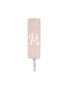 2-In-1 Foldable Comb And Makeup Mirror, Printed With A-Z Letters, Portable Keychain Comb Suitable For Women And Girls, Pocket Hair Comb With Chain, Can Be Used As Keychain Or Bag Charm | Personalized Handheld Mirror, Essential For Outdoor, Office And Back To School Travel, Suitable For All Hair Types Styling Tool - A - View 21