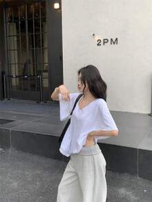 Women Tops - White - View 4