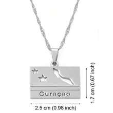 1Piece Curacao Pendant Twisted Chain Necklace For Women Men Stainless Steel Jewelry - Multicolor - View 26
