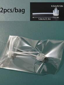 2/5/10/20pcs Corong Diffuser Dispenser Pompa Kosmetik, Alat Parfum, Botol Semprot Isi Ulang, Kembali ke Sekolah, Hari Valentine, Kepala Pompa & Selang yang Dapat Dilepas, Dapat Digunakan Kembali - Clear - View 18