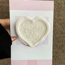 1 pieza Soporte magnético para teléfono con forma de corazón - Soporte de apoyo de corazón asimétrico - Opción de regalo práctico para amigos - Multicolor - Ver 9