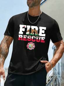 Men T-Shirts - Black - View 1