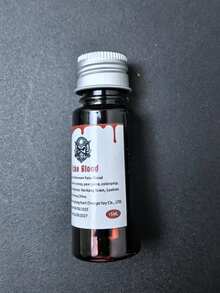 15/30/60/100/180ml 仿真血漿服裝道具配件，逼真吸血鬼殭屍 Cosplay 道具配件，惡作劇模擬假血，惡作劇道具。派對舞會惡作劇道具，適用於愚人節、萬聖節、聖誕禮物 - 彩色 - 查看 10