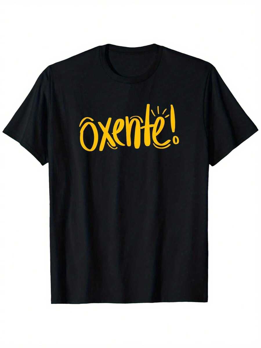 2026 1Pc Sommer Outfit Damen Camisa Brasil Herren Oxente Grafik FußBall T-Shirt - 100% Baumwolle 180G Regular Fit Rundhals-Shirt Mit KräFtigem Sommer - 1 - Voir 1