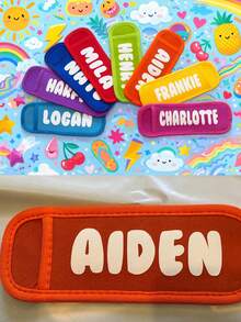 Individuelle Eis am Stiel Halter Hüllen, Gefrierfach Eis Halter, Schulanfang/Schulschluss Kinder Sommer Partygeschenke, Für Geburtstag, Camping, Abschluss, Junggesellinnenabschied. - Verschiedenfarbig - Übersicht 10