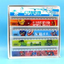 DOBBLE A Set Of 4 Marvel Spider-Man Cute Cartoon Pattern Rulers: 15cm / 5.91-Inch Acrylic Rulers, With Various Designs, Perfect For School, Office, Drawing, Maths, Stationery, Small Gifts, And Use In The New Semester - A - View 7