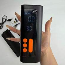 SUITU 7.4V 1500mAh 便攜式充氣泵，智能手持迷你充氣機，配備充氣接頭，適用於汽車、摩托車、自行車、籃球等多種用途 - 充氣泵浦 - 查看 4