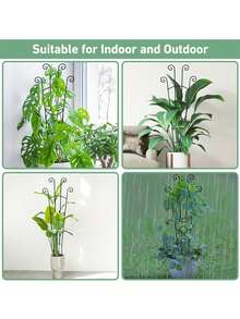 32.7英吋(約83公分)重型攀緣植物格柵,可伸縮大型金屬格子架,高架盆栽攀爬支撐架,適用於室內外植物攀爬 - A - 查看 6