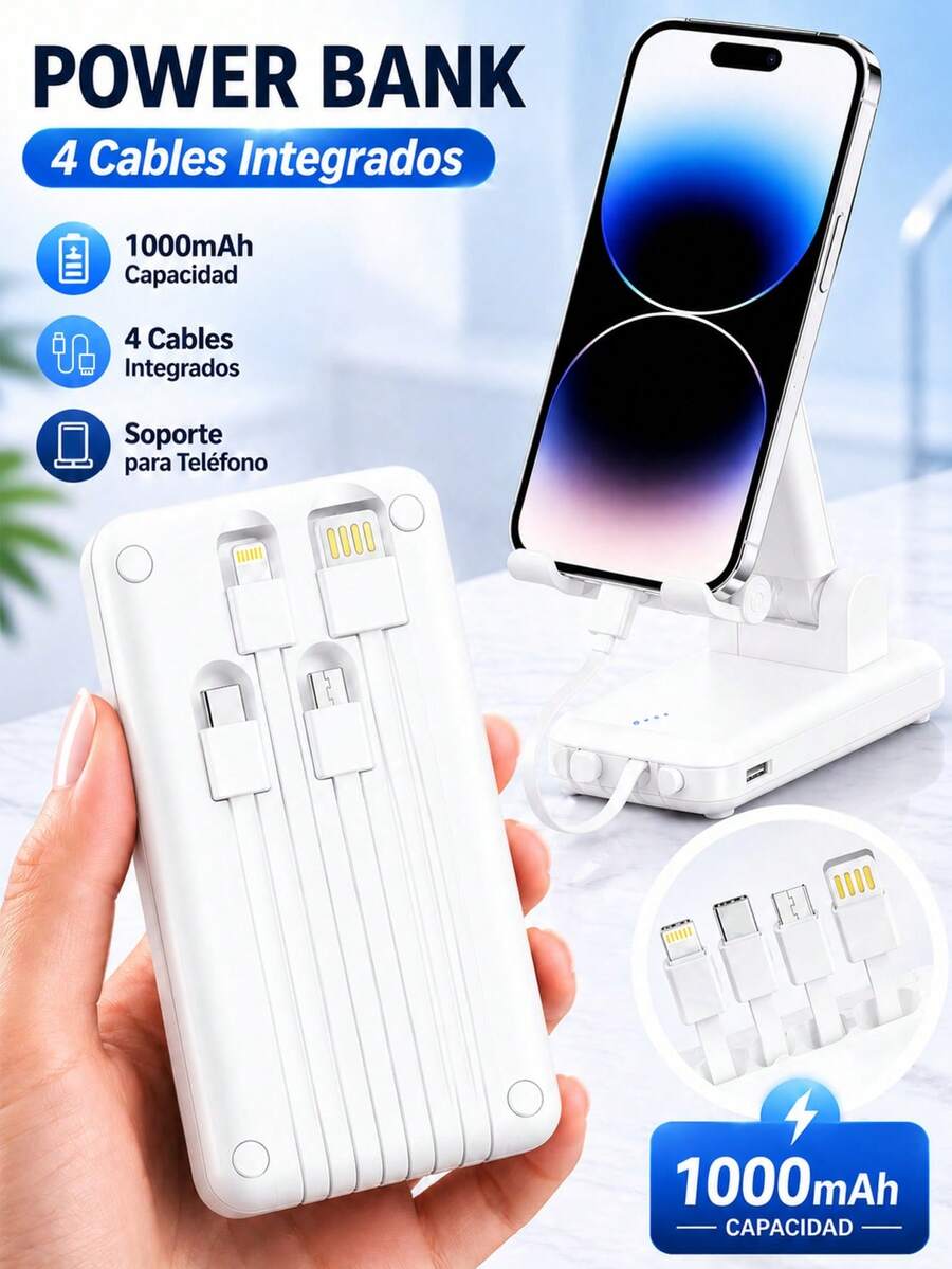 Power Bank - White - View 1