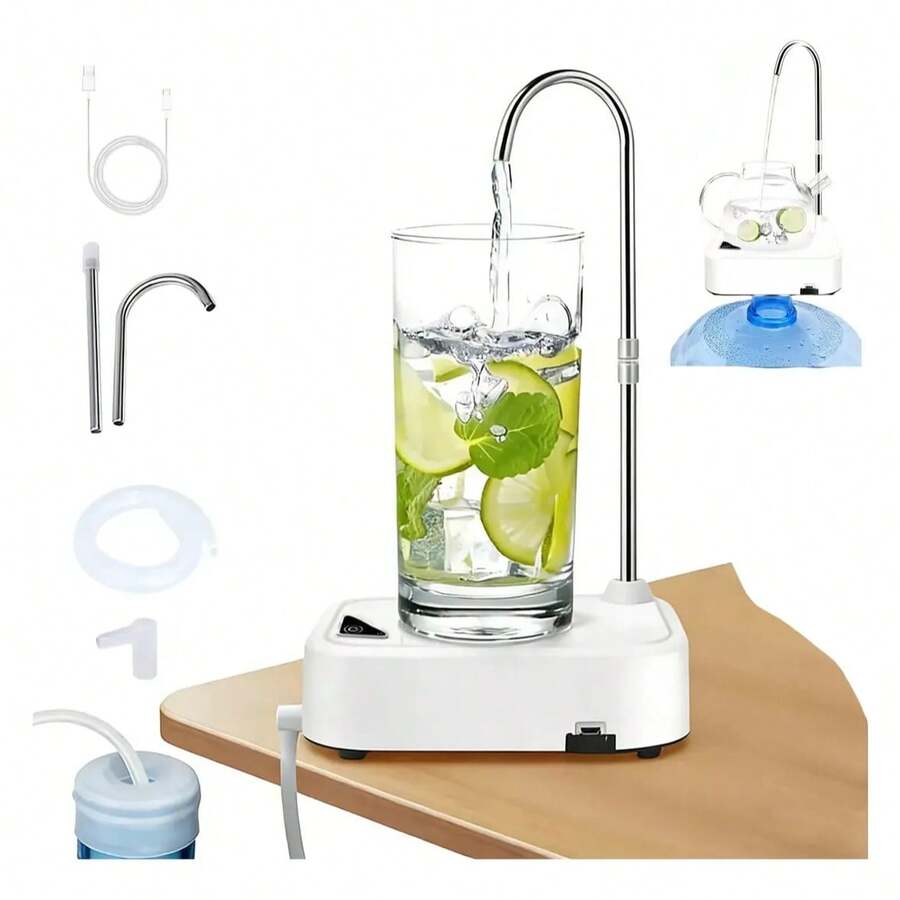 Water Bottle Pumps - White - View 1