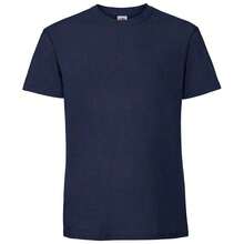 Fruit Of The Loom Mens Ringspun Premium T-Shirt - Deep Navy - View 1