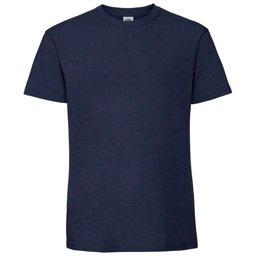 Fruit Of The Loom Mens Ringspun Premium T-Shirt - Deep Navy - View 1