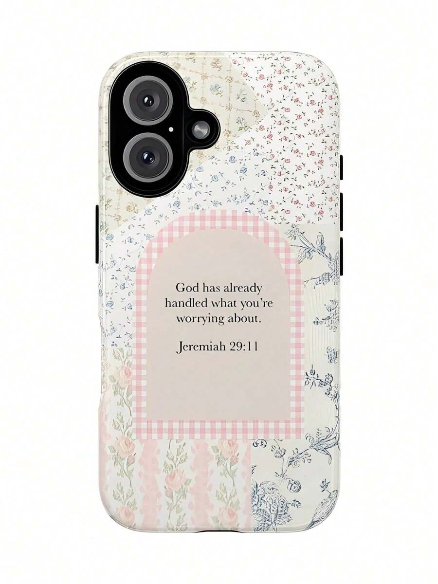 Una funda de teléfono eleganteNo incluye cordón ni soporte para la BibliaEsloganPequeñoFloralPatrón2 en 1MóvilTeléfonoProtectorCaso,AdecuadoParaCompatibleConPhone17,17air,16,15,14,13,12,11,PROMAX,X, XS, PLUS,ComoBuenoComoGalaxiaS21/22/23/24/25Ultra/FE+,NOTA20Ultra, A71/56/55/54/53/52/36/34/26/25/23/16/15/14/13/06,EsAReflexivoCumpleañosRegaloParaNoviaNovioYAmigos - Multicolor - Ver 1