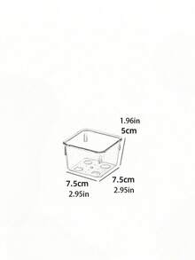 Clear Drawer Organizers In 1/5/7/11/18 Pieces, Seven Sizes With Non-Slip Dividers. Store Cosmetics, Kitchen Goods And Stationery, Ideal For Bathroom, Vanity, Jewelry, Brushes And Perfume. Great Creative Christmas Gifts For Women And Home Decor. - Multicolor - View 16