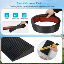 1PC Uphill Steps Slope Pads, Pads Curb Slope Uphill Aids, Suitable For Cars, Electric Cars, Carts, Material Transportation Saving Time And Effort - A - View 9