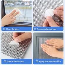 Double-Layer Suction Cup Aluminum Foil Window Insulation Cotton, No Need To Drill Holes, Keeps Warm, Waterproof, Soundproof, And Cold-Resistant. Easy To Cut And Install, Suitable For Home Windows, Protects Privacy. - Silver - View 9