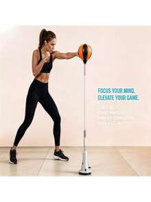 Boxing Reaction Training Ball, Improve Speed And Agility, Freestanding Speed Punching Bag, Home Gym Boxing Training Product - Multicolor - View 7