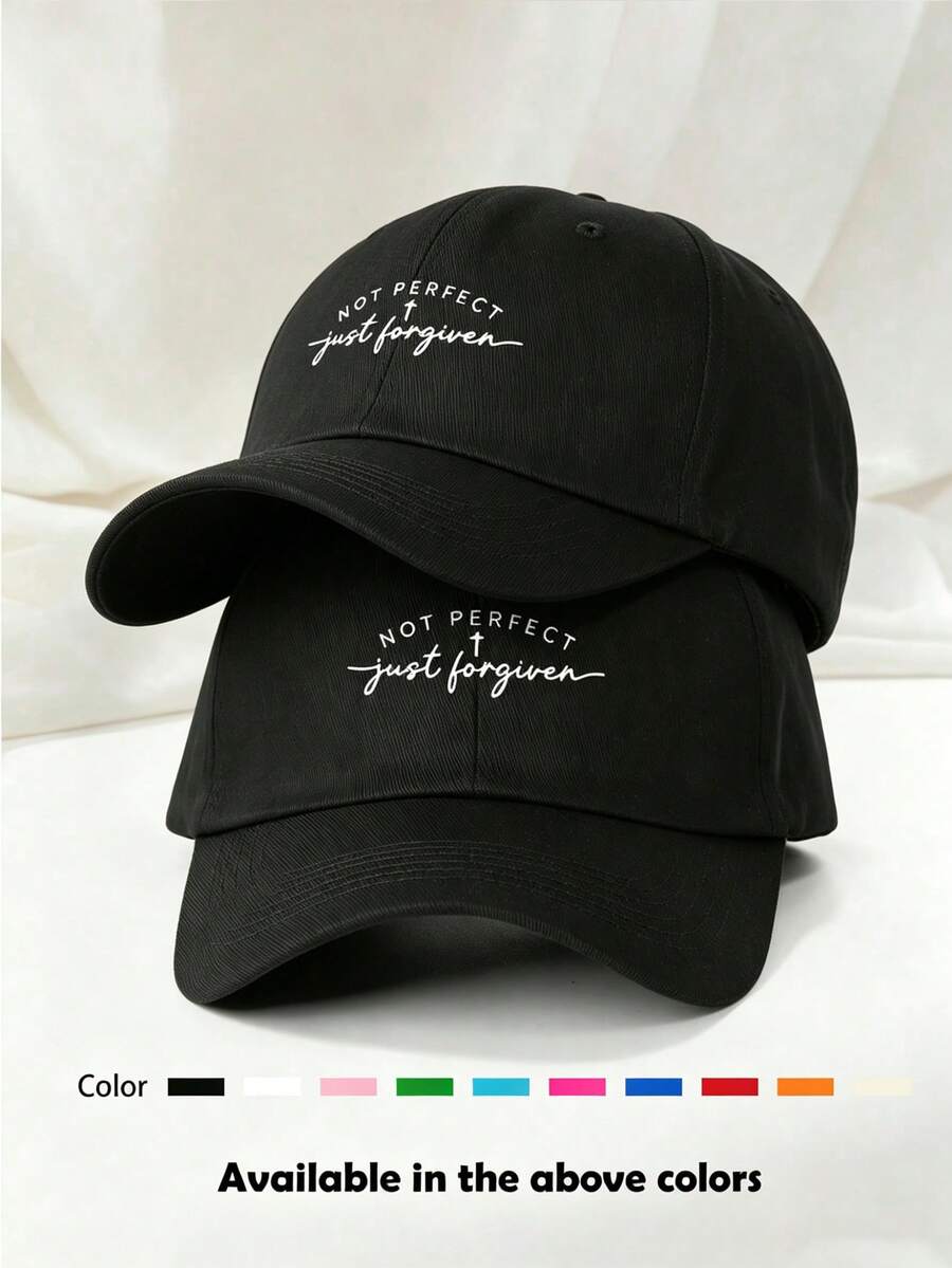 1pc Unisex Baseball Cap Spring Autumn Casual Letter Sun Visor Baseball Cap, Suitable For Daily Use, Travel, Hiking, Climbing And Skiing - Style Z - View 1