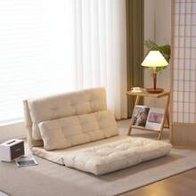 Sofa Bed Set - White + PU Leather + 2 Seat - View 4