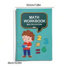 Math Workbook Series, Addition Subtraction Multiplication Division Arithmetic Practice, Progressive Number Exercises, Develop Calculation Skills, Speed And Accuracy, Suitable For Daily Learning And Practice - Math Workbook - View 3