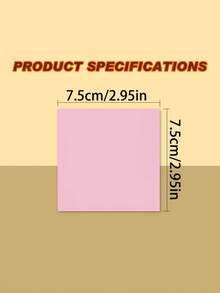 400 Sheets 4 Books Square Sticky Notes And 1 Sticky Note Box, Self-Adhesive Memo Sticky Notes, Suitable For Office, School And Home Use, Suitable For Office, School And Home Organization, Back To School Gift, Back To School Gift Set School Supplies - A - View 6