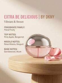 DKNY Be Extra Delicious 女士淡香水喷雾 3.4 盎司/100 毫升 - 格外美味 EDP - 查看 2