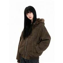 Women Jackets - Brown - View 1