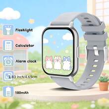 ERUN 1.83-Inch Youngsters's Smartwatch: Long Battery Life 180mAh, Wireless Calling, Multiple Sports Modes, Step Counter - Stylish, Lightweight, Full Touch Screen Wearable Tech Perfect For School Season Gifts, DIY Dial, Fit For Boys And Girls - View 12