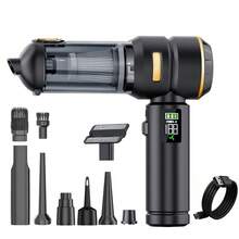 Multifunctional Portable Air Duster Wireless Car Vacuum Cleaner High Power One-Touch Dust Removal Handheld Brushless Motor Suitable For Car Home Office Camping Computer Keyboard And Laptop Cleaning Tool - Vacuum Cleaner - View 13