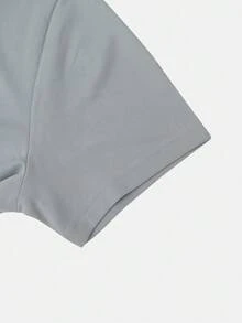 Puma 男士 PERFORMANCE POLO - 中灰色 POLO 衫 織造領 短袖 T52869909 - 灰色 - 查看 7