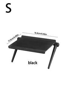 1pc Hot-Selling Computer TV Screen Storage Rack, Wireless Router Set-Top Box Top Mount Shelf, Drill-Free Storage Bracket, Handy Tool - Multicolor - View 20