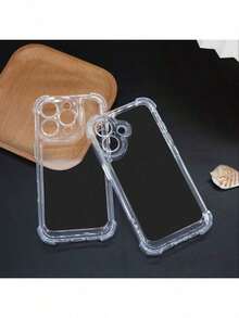 A Stylish Phone Case. Does Not Include A Lanyard Or Stand. Clear Acrylic Phone Case For 16/15/14/13/12 Inch Phones. Professional Plus Design With Shock-Resistant, Four-Corner Protection. Stylish And Flexible. Great Gift For Family, Friends, Children, Birthdays, Spring Holidays, Boyfriends, Girlfriends, Valentine's Day. - 無色 - 查看 1